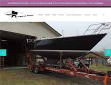 Tablet Screenshot of boatworkstoday.com